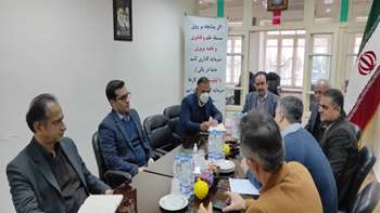 نشست مشترک رئیس بنیاد نخبگان استان گیلان با  راهبران طرح های برگزیده شهید احمدی روشن استان گیلان